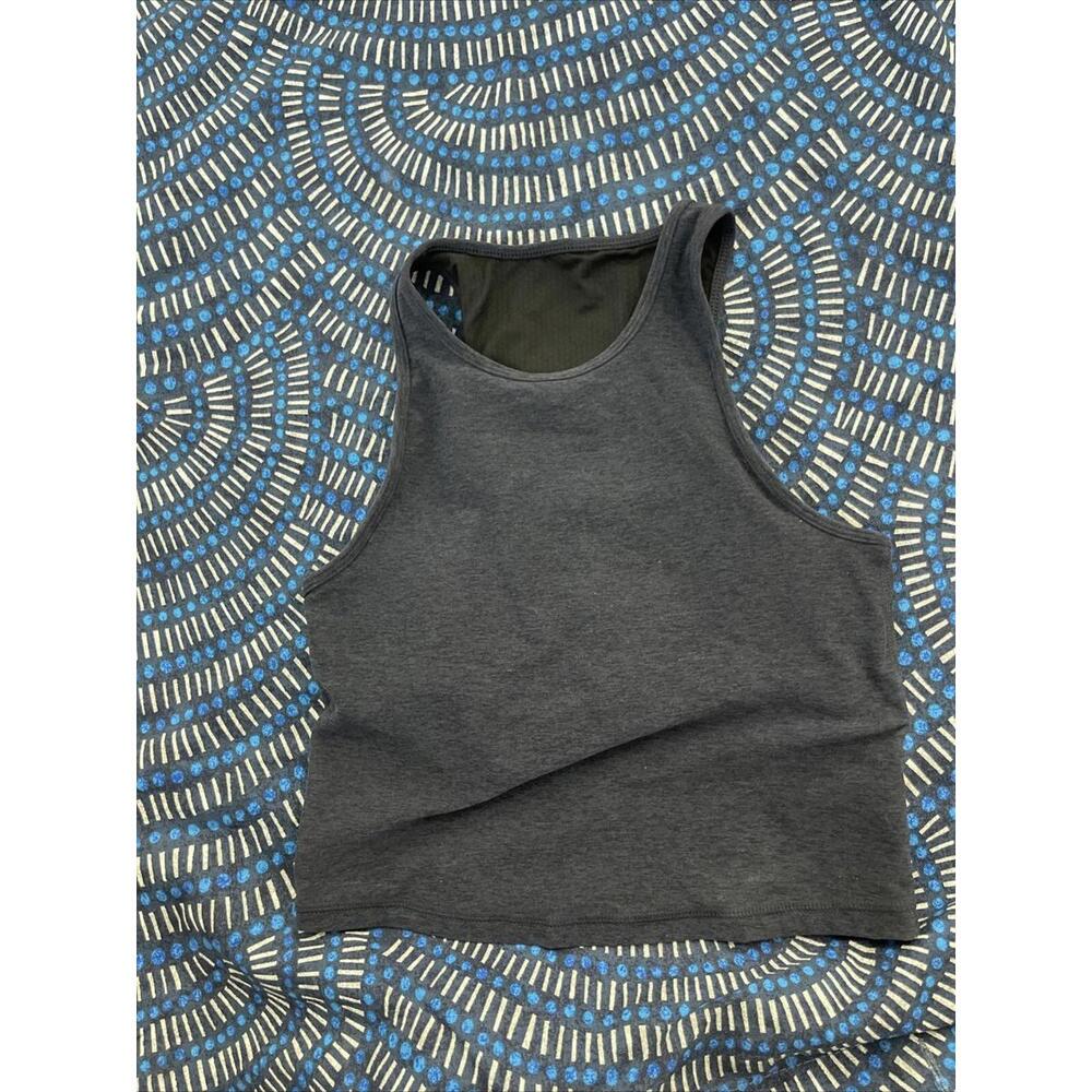 $64 VUORI Mudra‎ Plyo Tank Top Women's Xs Blue Built-In Bra YOGA H08